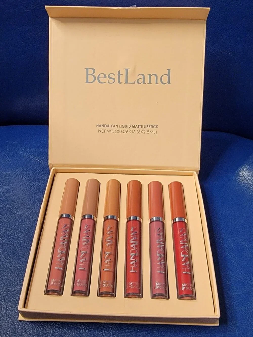 BestLand Matte liquid Long-Lasting Non-Stick Matte Liquid Lipstick Makeup Set